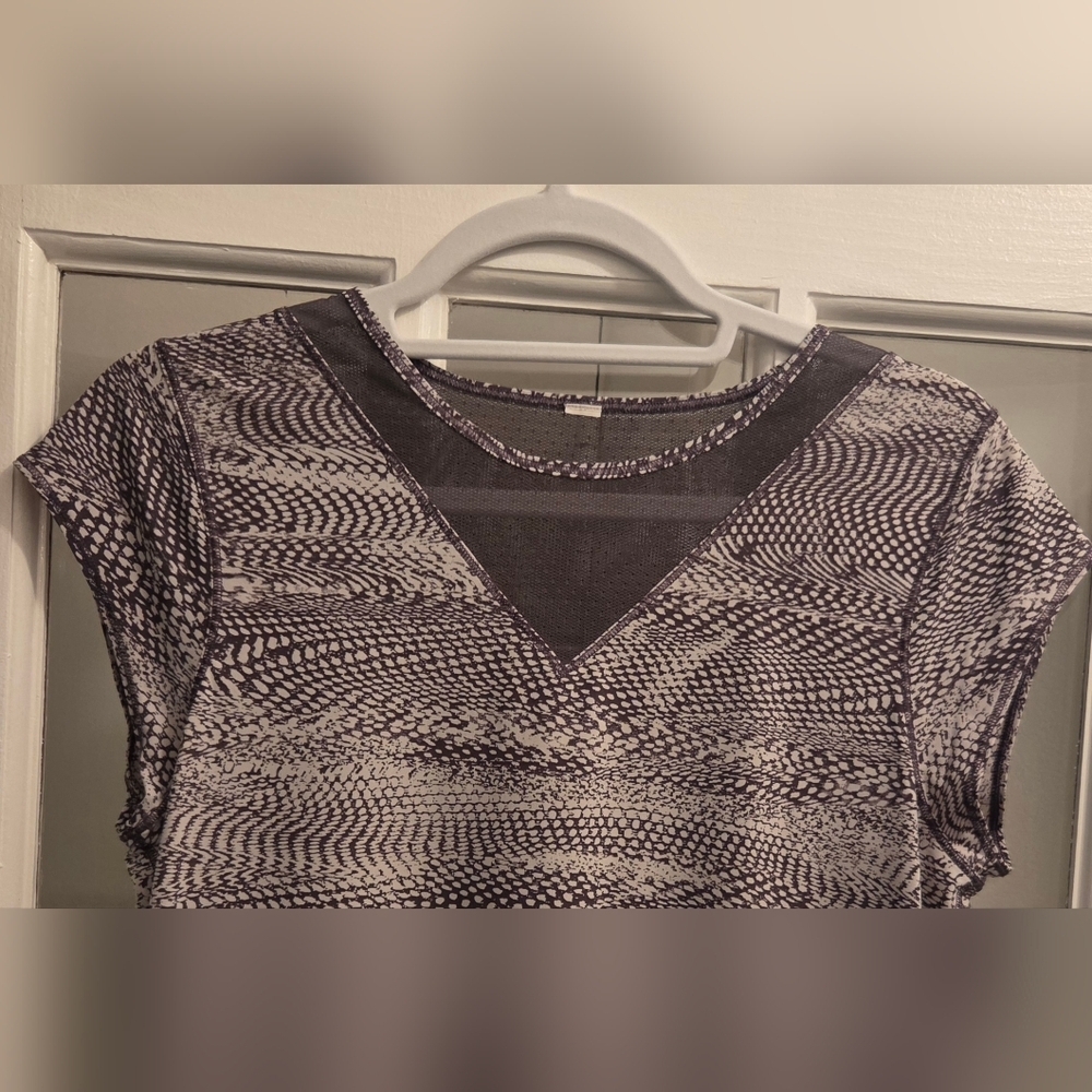 Lululemon Athletica For The Run Swerve Vapor Short Sleeve Tee In Metal Grey - Picture 5 of 9